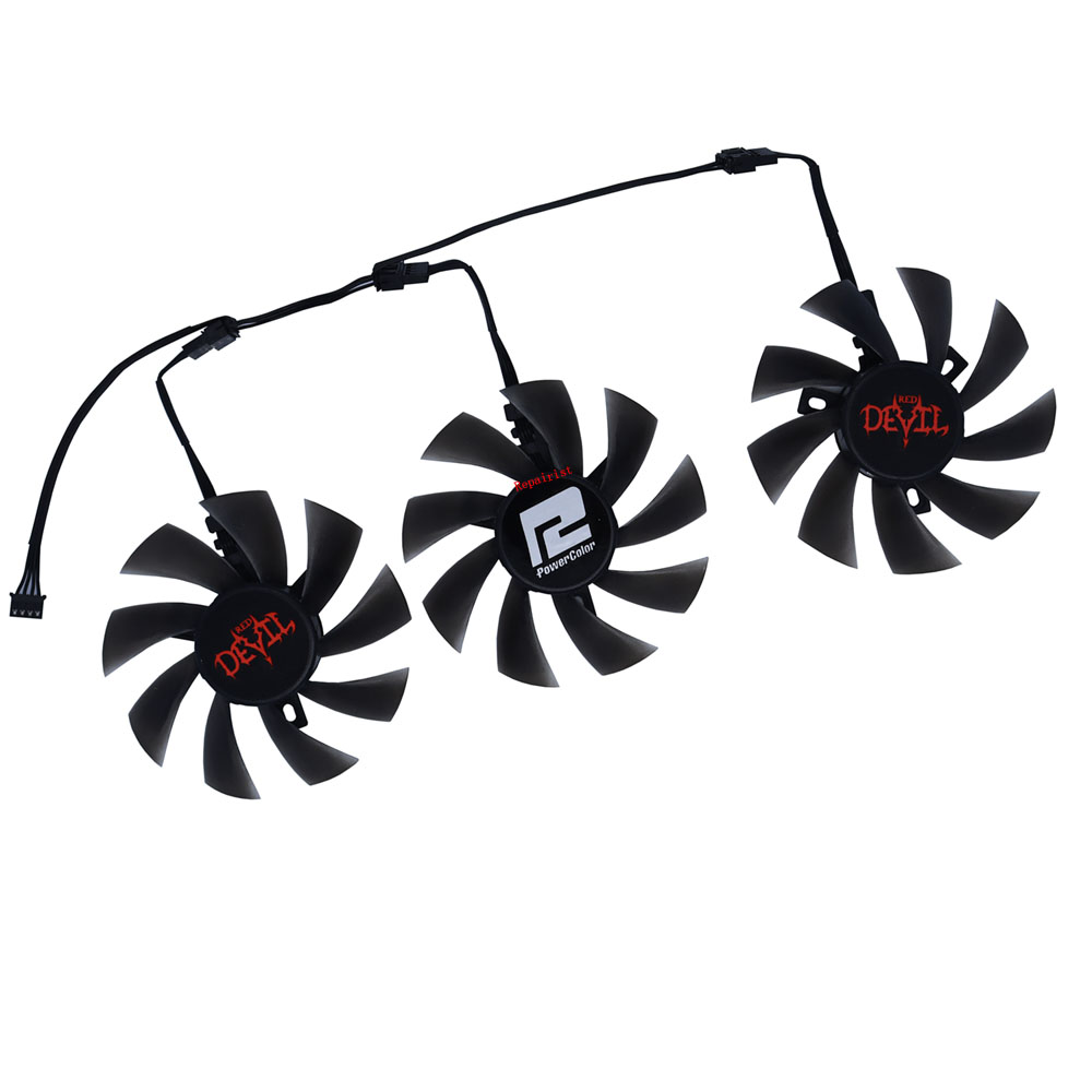 Rx 5700 Xt 8Gb Video Card - 3 buah/set, DIY Fan, kipas pendingin